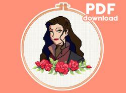 Photo of Asami cross stitch pattern