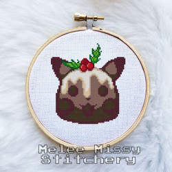 Photo of Holiday Pudding cross stitch pattern