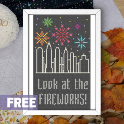 Photo of In the Heights cross stitch pattern