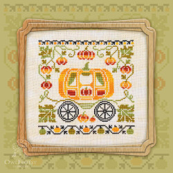 Photo of Pumpkin Carriage cross stitch pattern