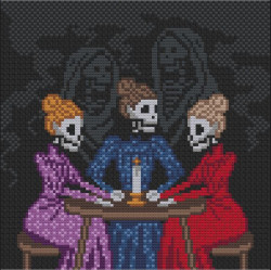 Photo of Seance cross stitch pattern
