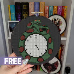 Photo of Time Warp cross stitch pattern